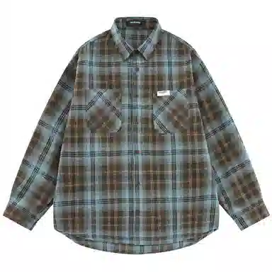 GOLFCROSS Retro Plaid Shirt