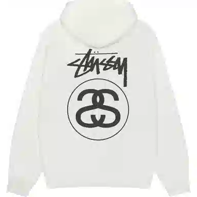 Stussy FW25 STOCK LINK HOODIE PIGMENT DYED logo