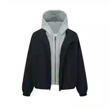 鸭鸭 假两件连帽冬季休闲百搭羽绒服 女款