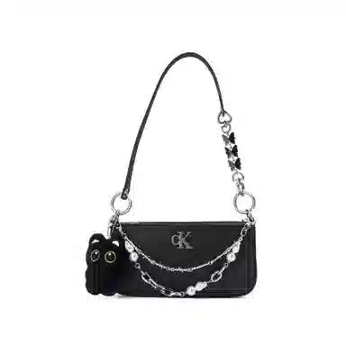 Calvin Klein Dark Night Butterfly Lock Shoulder Bag
