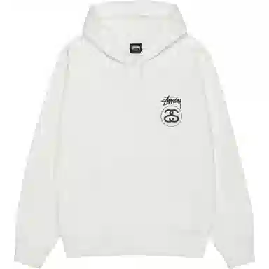 Stussy FW25 STOCK LINK HOODIE PIGMENT DYED logo