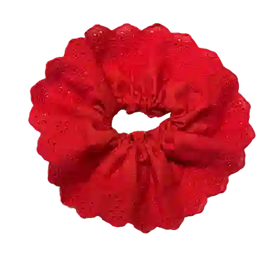 色菲尔 大肠法式复古大肠高级感温柔慵懒白色黑色镂空头花韩系 蕾丝/布艺 发圈/头绳 女款