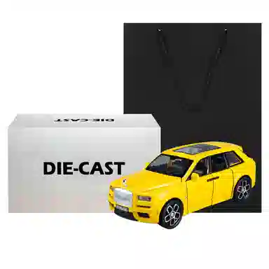 金车将 劳斯莱斯 库里南 收藏车模