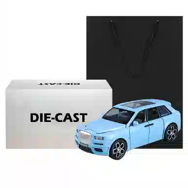 金车将 劳斯莱斯 库里南 收藏车模