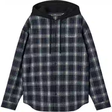 RestRecreation FW25 CHECK HOOD SHIRTS