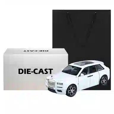 金车将 劳斯莱斯 库里南 收藏车模