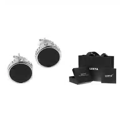 LUXTA Black Onyx Stud Earrings