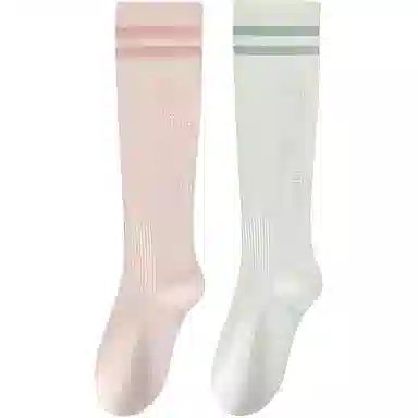 妮轻 网眼健身跳绳高筒袜 女款