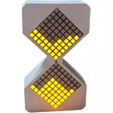 欧洛伊 电子沙漏重力感应沙漏 可调光沙漏计时器 发光玩具