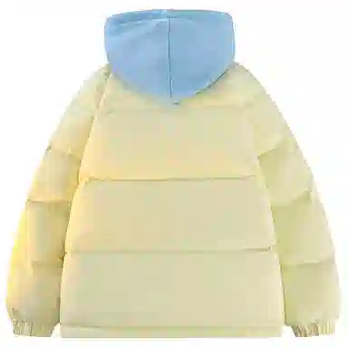 PRESSURE Basic Retro Hooded Puffer Jacket