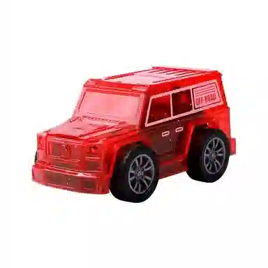 欧洛伊 炫酷火光喷火特效惯性汽车 仿真益智耐摔火石惯性车 滑行玩具