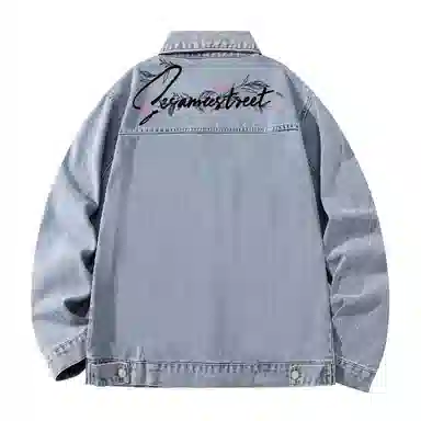 SESAME STREET Logo Denim Jacket