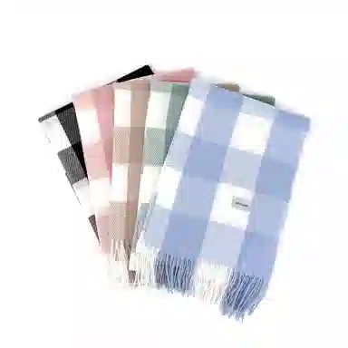 JEANSWEST Plaid Scarf Winter