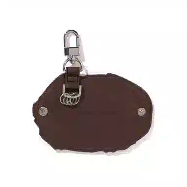 A Bathing Ape Ape Keychain Synthetic Leather
