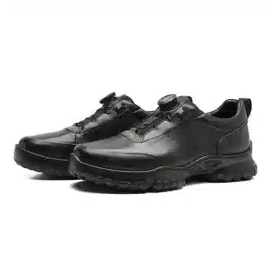 S.T.DUPONT Leather Business Casual Shoes Black