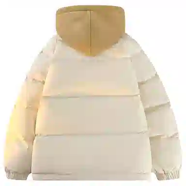 PRESSURE Basic Retro Hooded Puffer Jacket