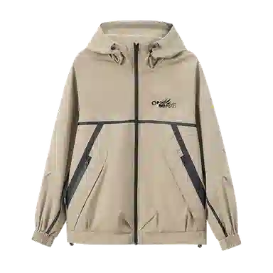 鬼洗 拼接宽松休闲常规夹克 男款