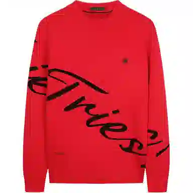 才子 修身柔软微弹针织衫 男款