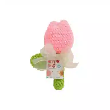 欧洛伊 创意编织针织花向日葵郁金香 其他手工制作