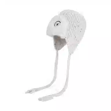 山一丸 秋冬季防寒保暖针织毛线帽萌趣可爱套头毛绒护耳包头帽子 腈纶 雷锋帽 男女同款情侣款