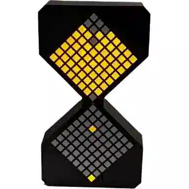 欧洛伊 电子沙漏重力感应沙漏 可调光沙漏计时器 发光玩具