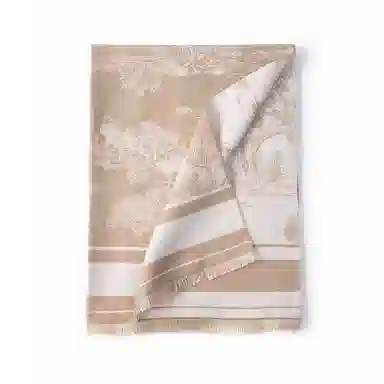 红豆 保暖小众时尚百搭设计高级感柔软 聚酯纤维 绒线围巾 男女同款情侣款