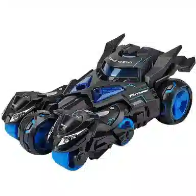 欧洛伊 炫酷帅气三合一弹射战车 一键顺发合金战车 惯性回力摩托 玩具仿真车收藏车模