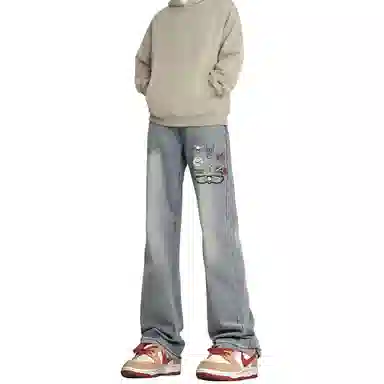 AMBER LIGHT Cleanfit Heavyweight Denim Pants