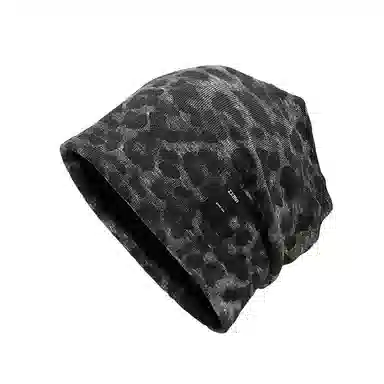 浪莎 美式个性扎染豹户外休闲 棉 绒线帽 男女同款情侣款