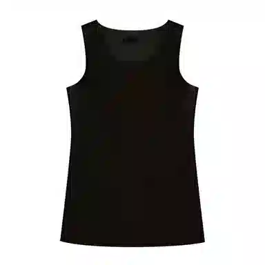 莫代尔 简约纯色无痕贴身柔软亲肤内衣冬季加绒加厚舒适透气打底衫日常通勤百搭休闲保暖背心 女款