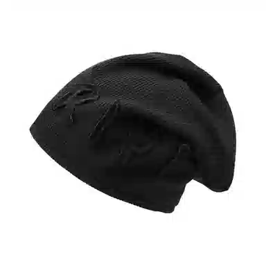 浪莎 日系简约纯色包头帽子大头围显脸小冷帽复古百搭针织 聚酯纤维 绒线帽 男女同款情侣款