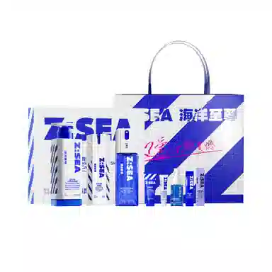 海洋至尊 蓝藻控油 护肤套装 深层清洁修复祛痘保湿