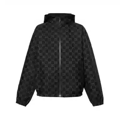 Gucci FW23 Letter Logo Jacket Black