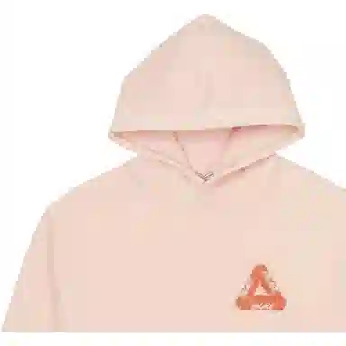 PALACE SS23 Reacto Tri-Ferg Hood Orange Logo