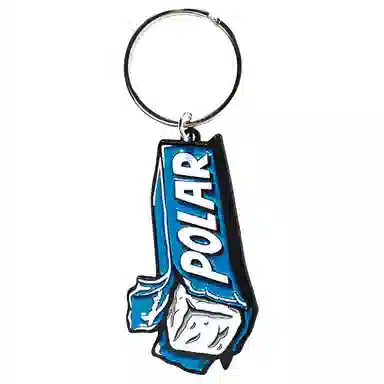 POLAR SKATE CO Big Boy Keychain Red