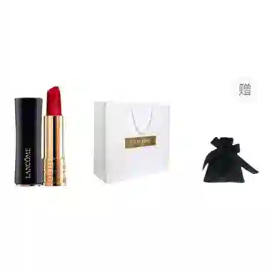 兰蔻 全新菁纯丝绒雾面哑光唇膏 滋润