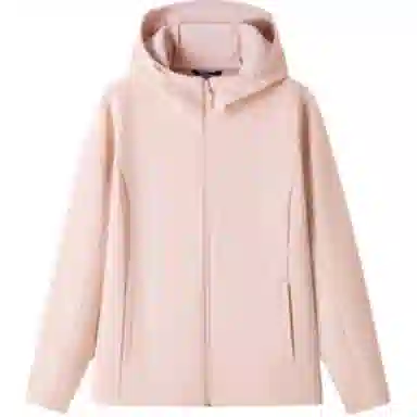 探路者  加绒防风保暖  软壳衣  女款