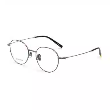 小罗弟 超轻小框 钛 圆形 光学镜架 男款
