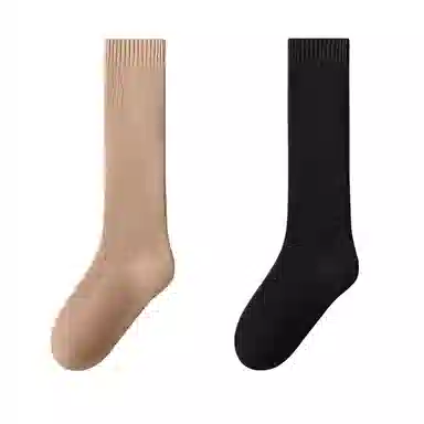 黛梦恋 加绒加厚款保暖高筒袜 女款