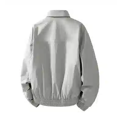 大卫贝肯 美式经典潮牌基础款翻领开衫结构设计感防风运动外套高街简约休闲夹克 男女同款