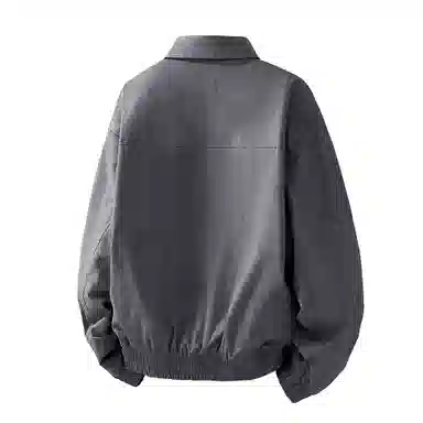 大卫贝肯 美式经典潮牌基础款翻领开衫结构设计感防风运动外套高街简约休闲夹克 男女同款