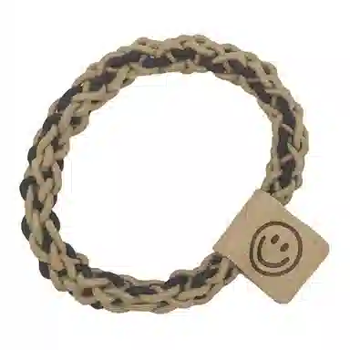 简应舒 简约耐用笑脸 橡筋 发圈 男女同款情侣款