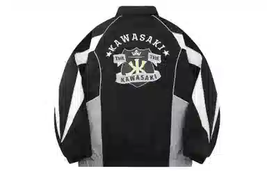 Kawasaki 90 Duck Down Retro Embroidered Puffer Jacket