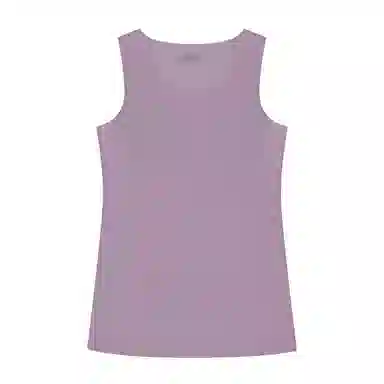 莫代尔 简约纯色无痕贴身柔软亲肤内衣冬季加绒加厚舒适透气打底衫日常通勤百搭休闲保暖背心 女款