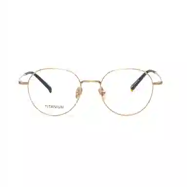 小罗弟 超轻小框 钛 圆形 光学镜架 男款