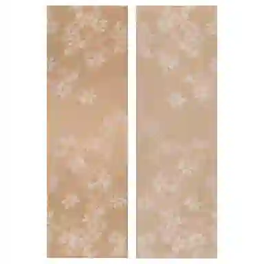 一米画纱 古典国风精致优雅迷梦迷情双层真丝高档气质长款披肩 桑蚕丝 丝巾 女款