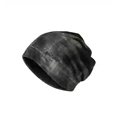 浪莎 韩式扎染潮流百搭显脸小户外休闲旅拍包头 棉 绒线帽 男女同款情侣款