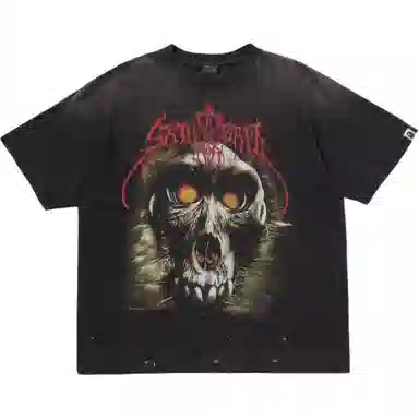 SAINT Mxxxxxx BAPE FW25 Skull Monkey Tee