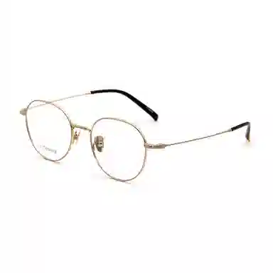 小罗弟 超轻小框 钛 圆形 光学镜架 男款