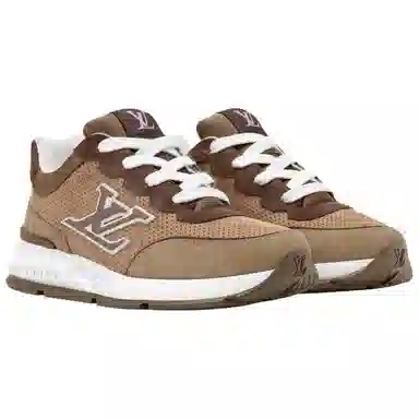 Louis Vuitton Classic Suede Low Top Sneakers Brown